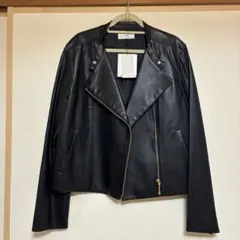 [新品]index ブラックライダースジャケットのサムネイル