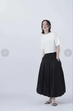 切替タックバルーンスカート