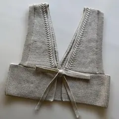 GU 2way Vネックニットベスト