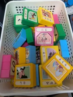 学研 ディズニー びっくりパーツであいうえお 知育ブロック