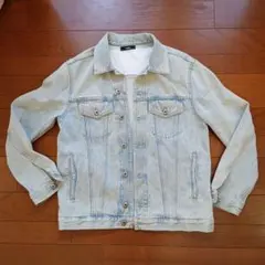 DIESEL ライトブルーデニムジャケット　メンズMサイズ