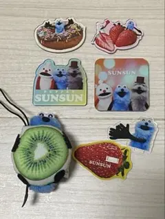 パペットスンスンセット　マグネット　アクスタ　　マスコット