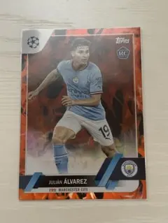 topps UEFA ジュリアン・アルバレス RC マンチェスター・シティ