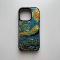 IKINS アイキンス ゴッホ 星月夜 iPhone16pro ケース