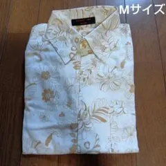 NATIONALITY + NAME GROSBEC 花柄 長袖シャツ メンズМ