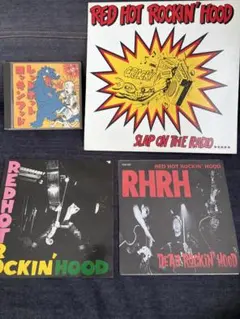 超名盤‼️レッドホットロッキンフッド/DEAD ROCKIN' HOOD 7インチ