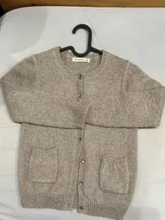 130 backnumberkids カーディガン 灰