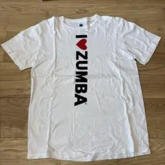 ZUMBA 正規品 白Tシャツ ワンサイズ