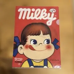 ペコちゃん ポコちゃん クリアファイル 不二家 ミルキー レトロ A4サイズ