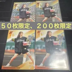 BBM25fusion 永島まなみ 始球式パラ25枚 ソフトバンクホークス 騎手