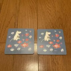 ムーミン コースター 2枚セット