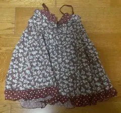 me couture camisole, brown, floral pattern