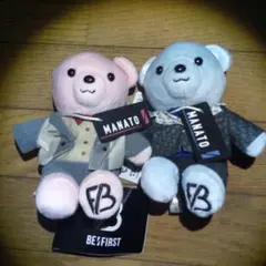 BE:FIRST マナトぬいぐるみ２体 Amazon.co.jp: BE FIRST ビーファースト ぬいぐるみ クマ マナト BGB