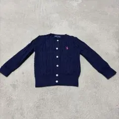 Ralph Lauren ネイビー カーディガン 90cm