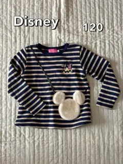 Disney★ポシェットデザイン★ネイビートレーナー《120》