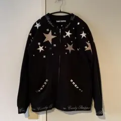 Candy Stripper 星装飾 ジップアップジャケット