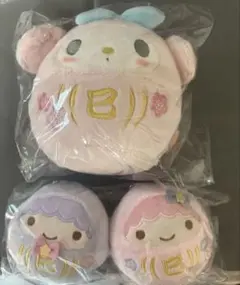 マイメロディ キキララキャラクターマスコット ぬいぐるみセット 巳年