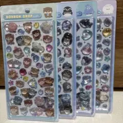 正規品ボンボンドロップシール　水族館限定4種セット