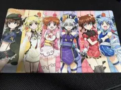 魔法少女リリカルなのは ラバーデスクマット チャイナ服 開封済