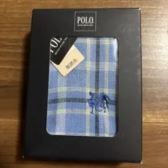 Polo チェック柄 ハンカチ