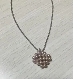 ピンクパールビーズ　ペンダント