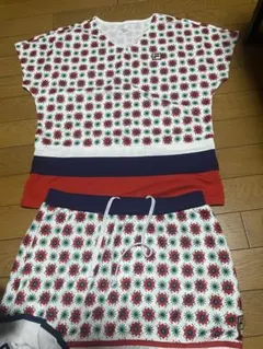 フィラ シャツ 短パン ショートパンツ 上下 セットアップ／バボラ