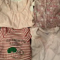 キッズ　ロンパース　4点セット