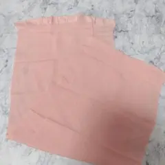 ◆帯揚げ◆淡いピンク色 縦縞地紋 和装小物