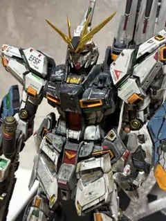 MG 1/100 νガンダム Ver.ka 塗装完成品 ジャンク - メルカリ