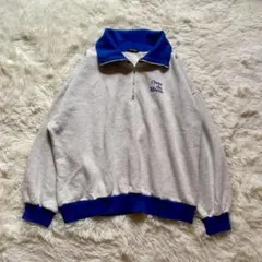 Over the Moon ハーフジップアップトレーナー