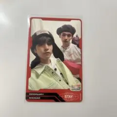 ODDINARY MANIAC straykids トレカ 離婚危機