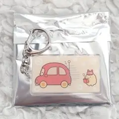 すみっコぐらしカフェ ツギハギ工場 アクリルキーホルダー とんかつカー えび