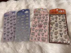 サンリオキャラクター シールセット 4枚