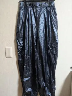 terrace メタリックブルー　カーゴパンツ