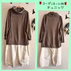 ⭐️ドラッグストアーズ 〈D.S.CLUB〉⭐️オフタートル　チュニックトレーナー