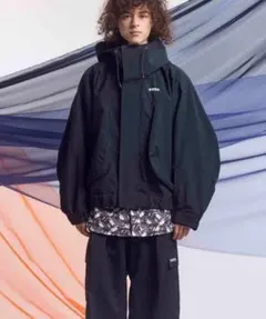 MAISON SPECIAL ブラック ナイロンジャケット サイズ2 MAISON SPECIAL ブラック ナイロンジャケット サイズ2