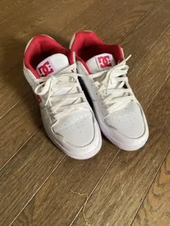 DC SHOES CURE SN ホワイト レッド 24.5cmのサムネイル