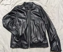 【美品】TETE HOMME シングルライダース 黒 LL サイズ7 YKK 2026年最新】TETE HOMME メンズ レザージャケット・ライダースの人気