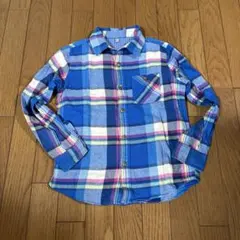 UNIQLO１４０長袖チェックシャツ