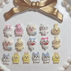 ちいかわ うさぎ ハチワレ ネイルパーツ 16個セット
