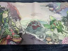 ポケモンカードゲーム ラバープレイマット ムク＆メガシャンデラ