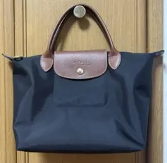 【ロンシャン】ル プリアージュ オリジナル S トップハンドルバッグ ブラック