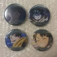 僕のヒーローアカデミア 緑谷出久 缶バッジ4種セット ファイナルシーズン