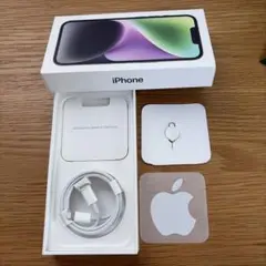 iPhone14 ブラック　充電ケーブルと付属品セット