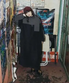 ニコアンド［MODE NORM CORE］フリースジップマキシワンピース