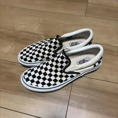 3日詳細VANS スリッポン チェッカーフラッグ