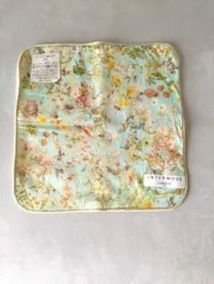 INTERMODE 花柄 タオルハンカチ