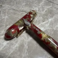 CONKLIN 万年筆 シンメトリック レッドジャスパー 1929 復刻 - メルカリ