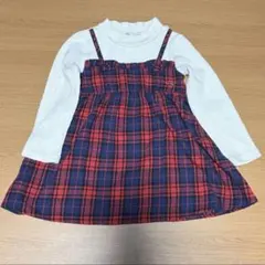 バースデイ★トップス★チュニック★ミニワンピース★チェック柄★100cm