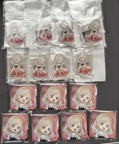 ラブライブ　蓮ノ空　セラス　セガラッキーオンラインくじ　スクエア缶バッジ